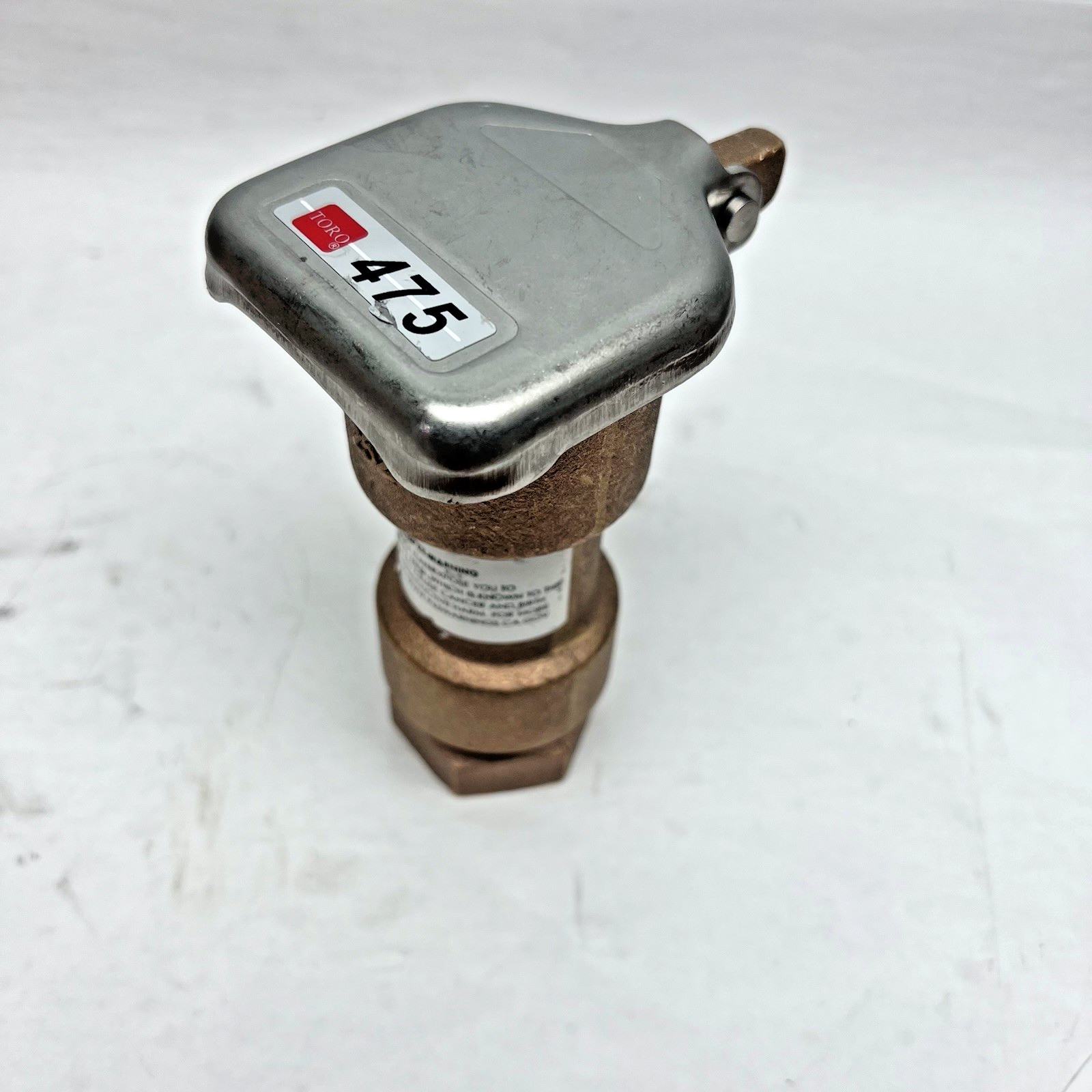 1″ QUICK COUPLER VALVE WITH STANDARD COVER 475