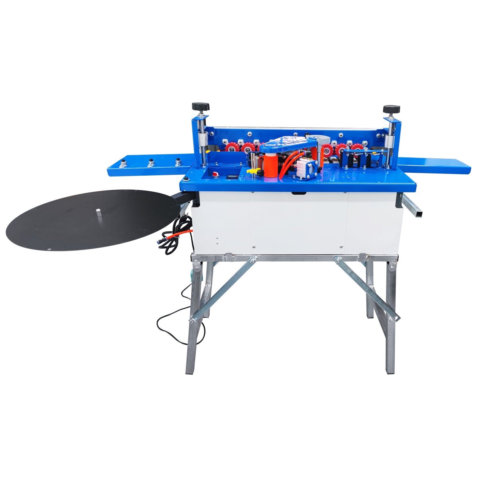 110V Automatic Woodworking Curved and Straight Edge Banding Machine 1200W/1.6HP