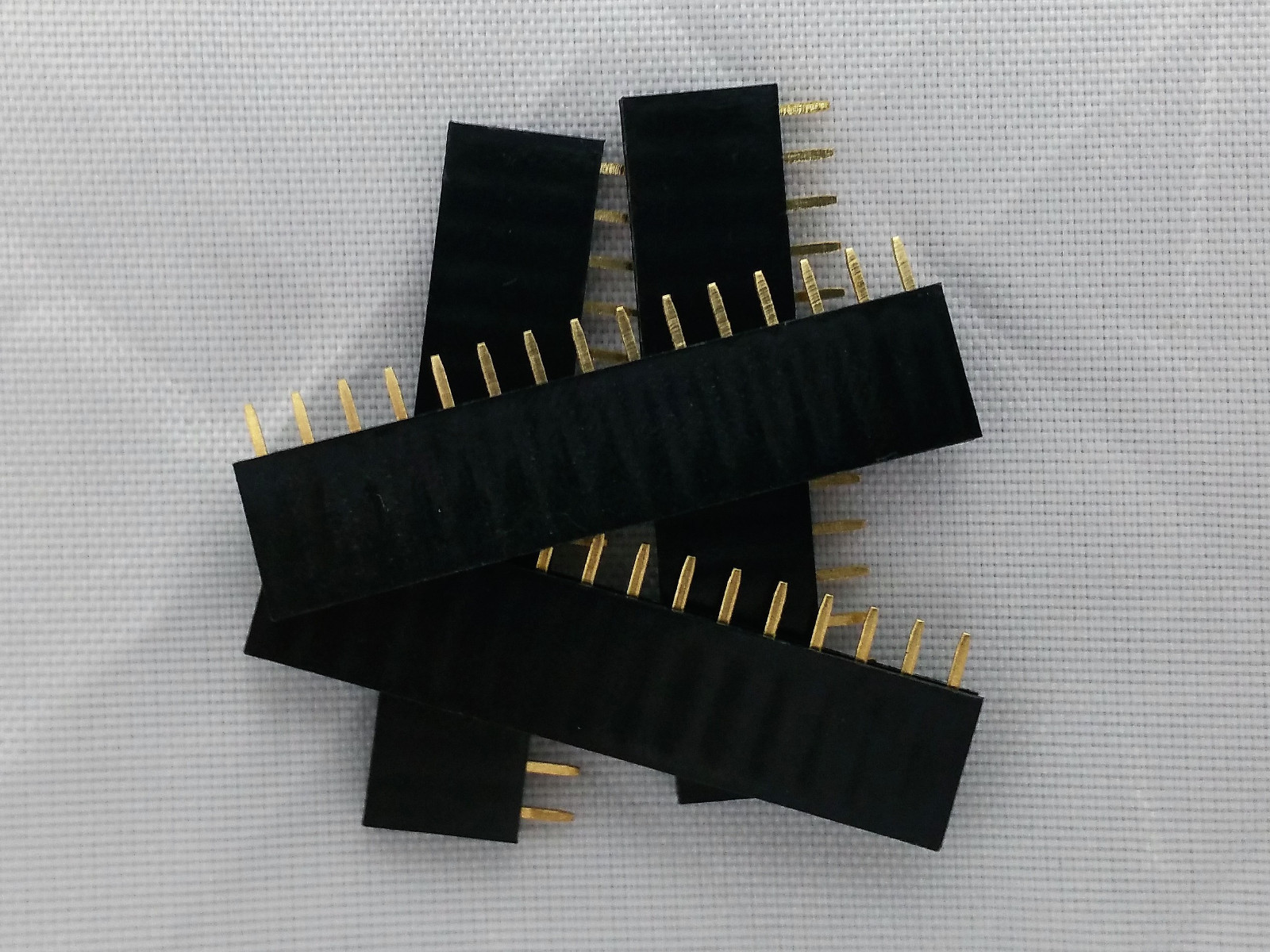 20Pcs 2.54mm Pitch 0.1 1×15 15 Pin 15p Female Dupont Header Arduino Nano Headers