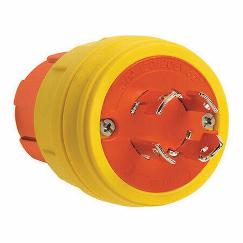 PASS & SEYMOUR 28W09AM Steriguard,30A 120/208V,Turnlock Plug