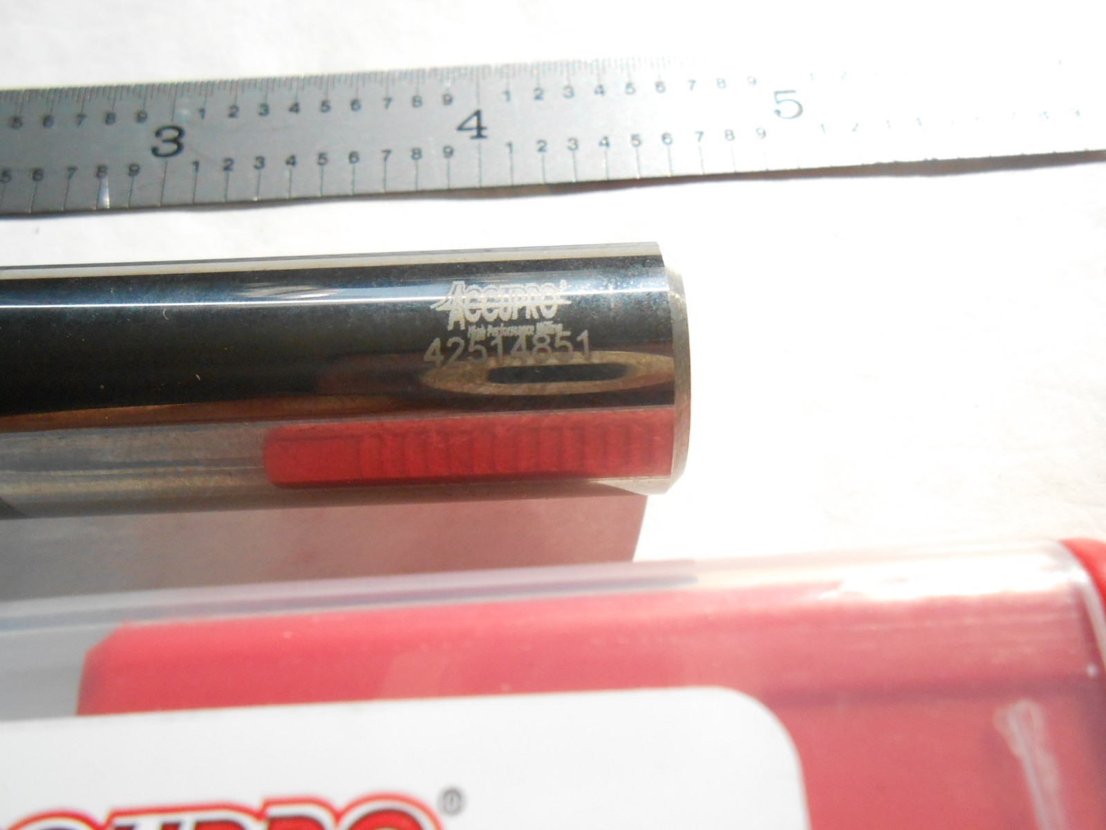 NEW ACCUPRO USA 5/8″ D. X 1-5/8″ LOC X 3-1/2″ L X .120″CR CC 5FL CARBIDE ENDMILL