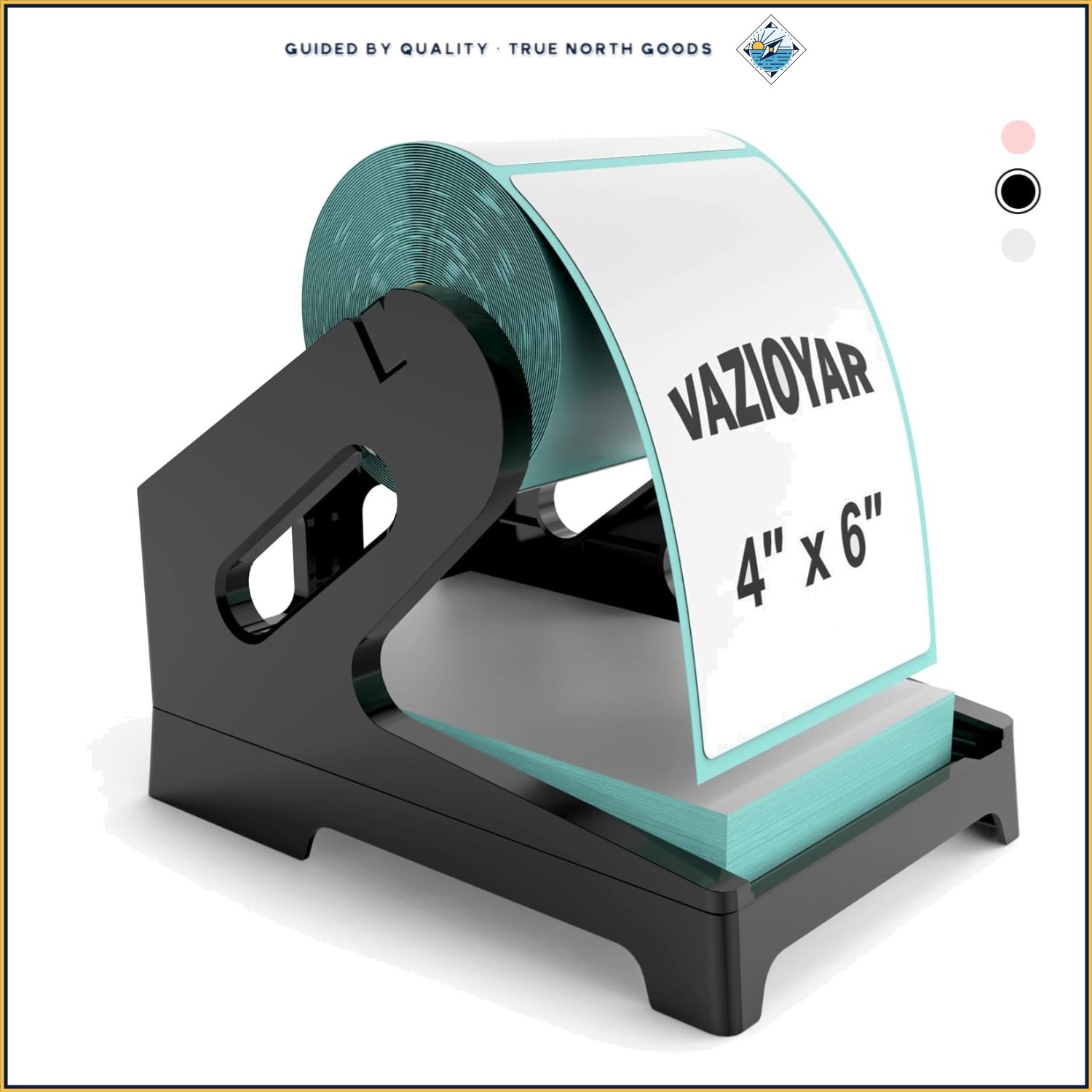 Thermal Label Storage Tray for Desktop Printers, Simple Assembly Required