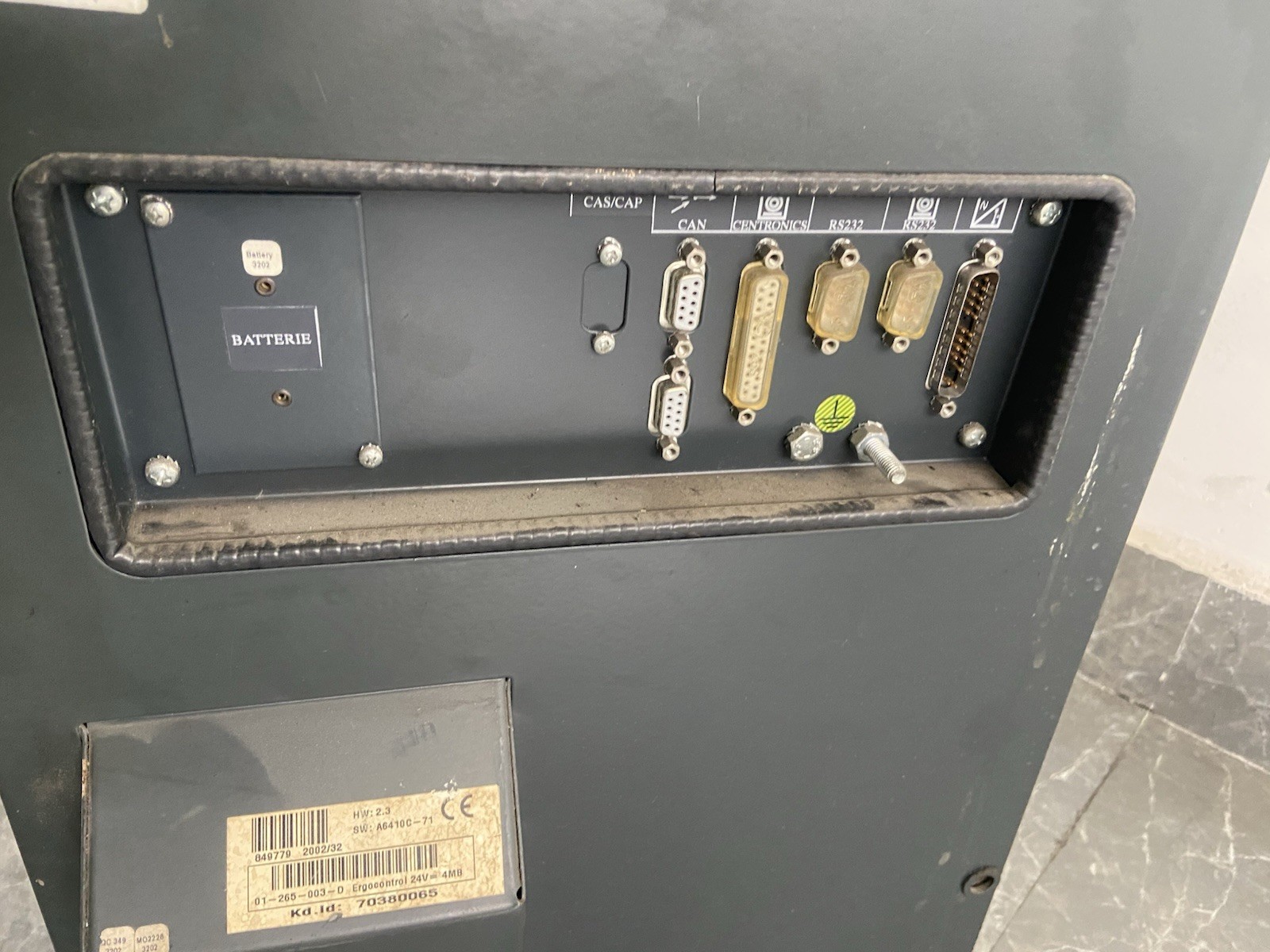 ERGOCONTROL NC4K COLOR IBED ,KD ID: 70380065, 01-265-003-D, Sw: A6410C-71,80 T