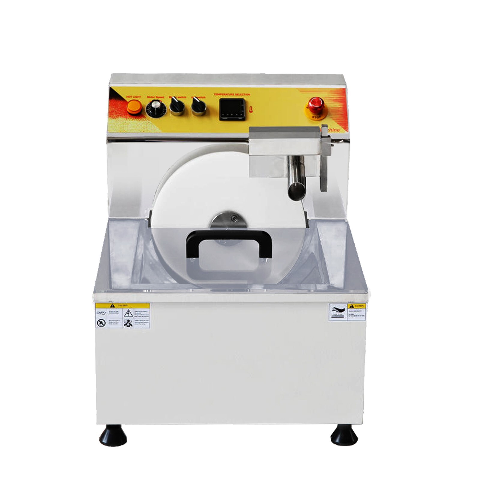 Commercial Tabletop Vibration 8kg/batch Chocolate Melting Tempering Machine 110V