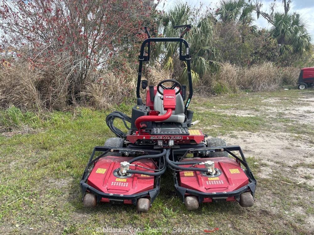 2021 Toro Groundsmaster 3500D AWD Riding Field Lawn Mower Diesel Kubota bidadoo