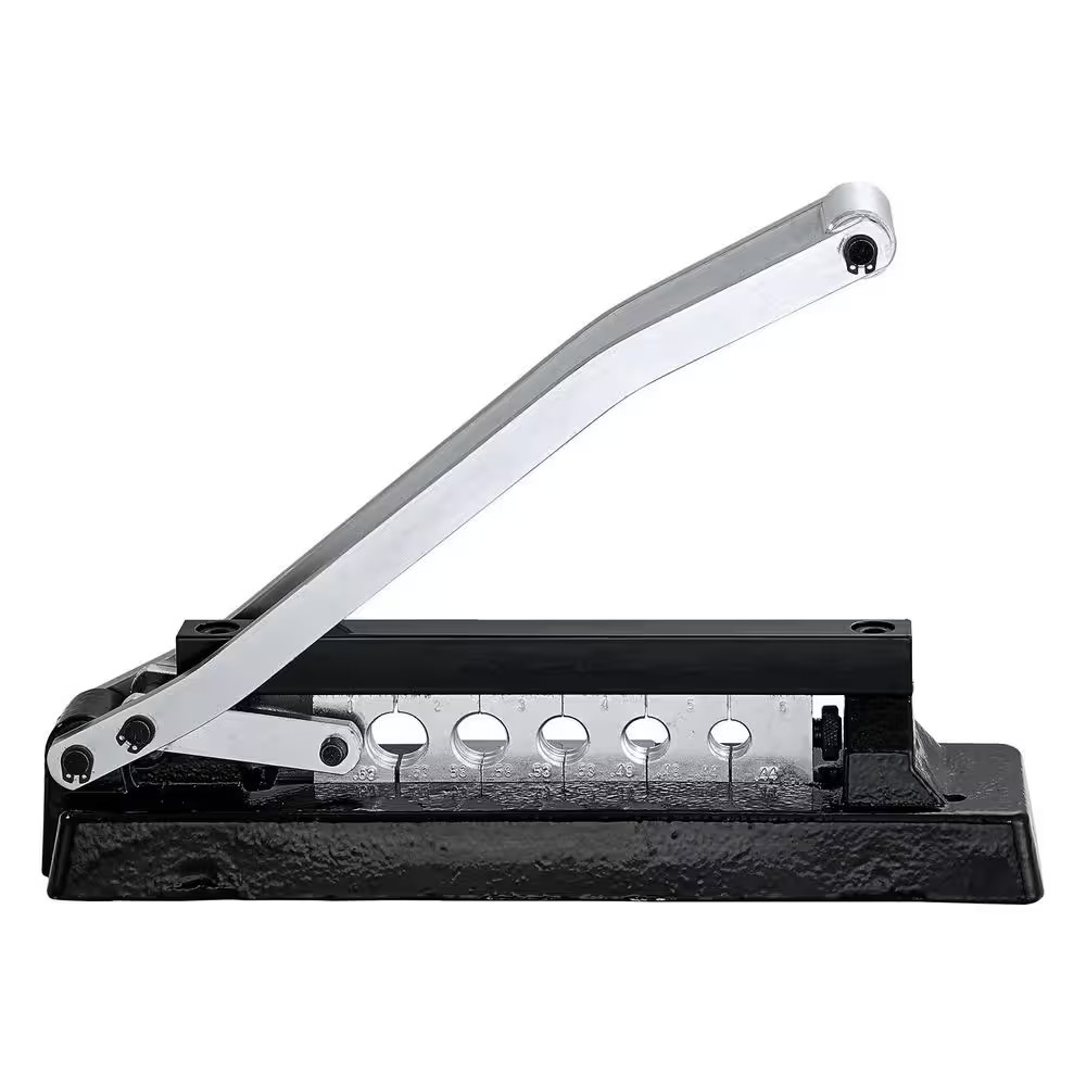 Heavy Duty Ferrule Hose Crimper, 0.44In.-0.63In. Crimping Range, Standard Bench