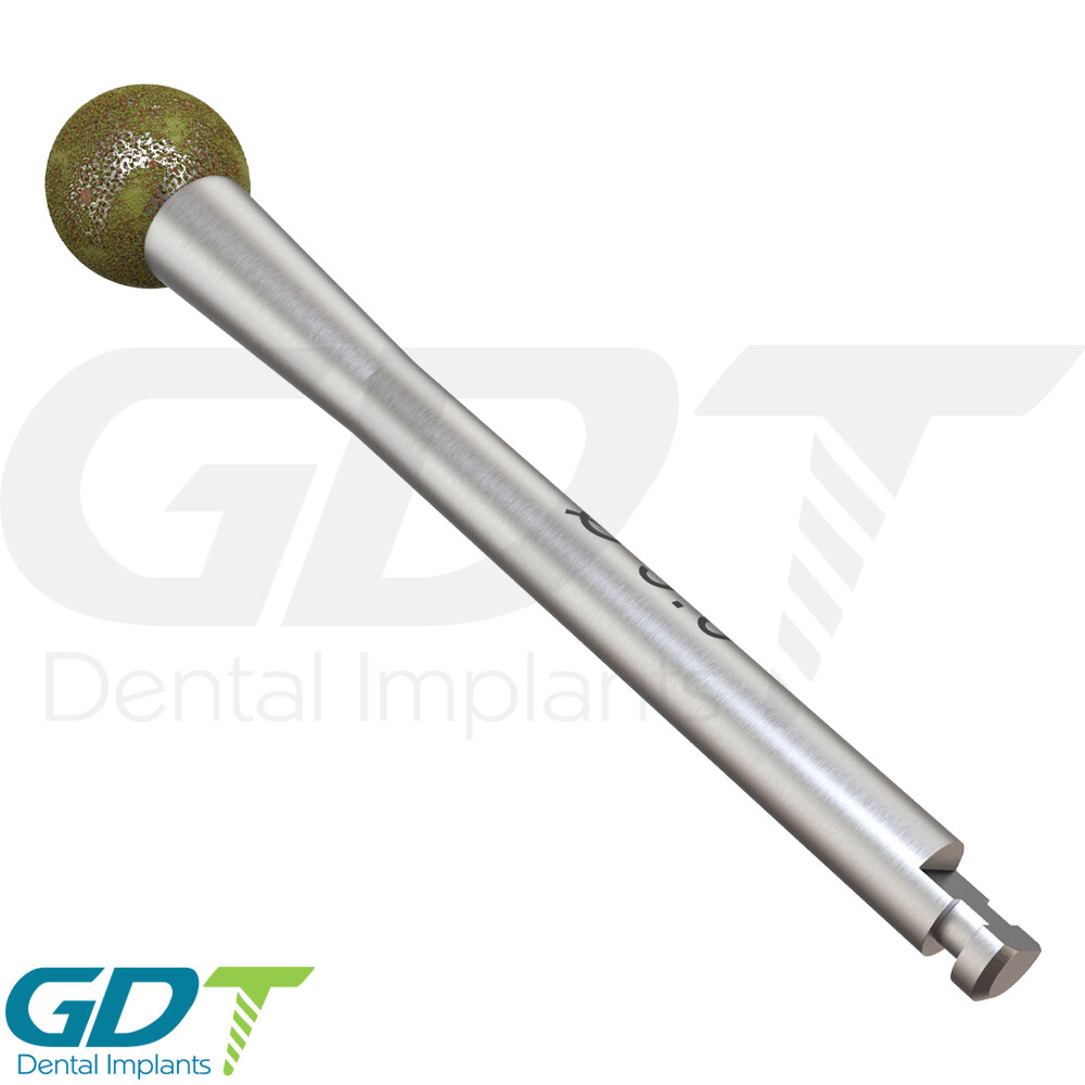 Diamond Round Ball Bur Bon Cut & Shape, Dental Im plant Sur gical Tool, Israel