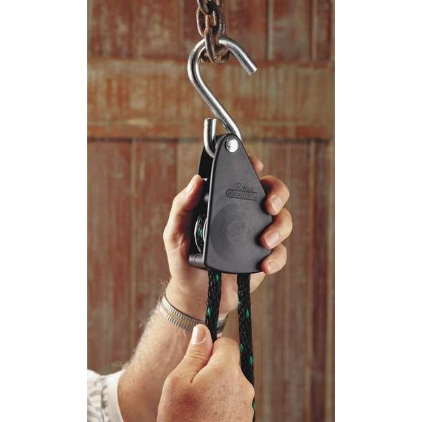 Rope Ratchet 10035 Rope Ratchet, Hook, 15 Ft.L, Polypropylene