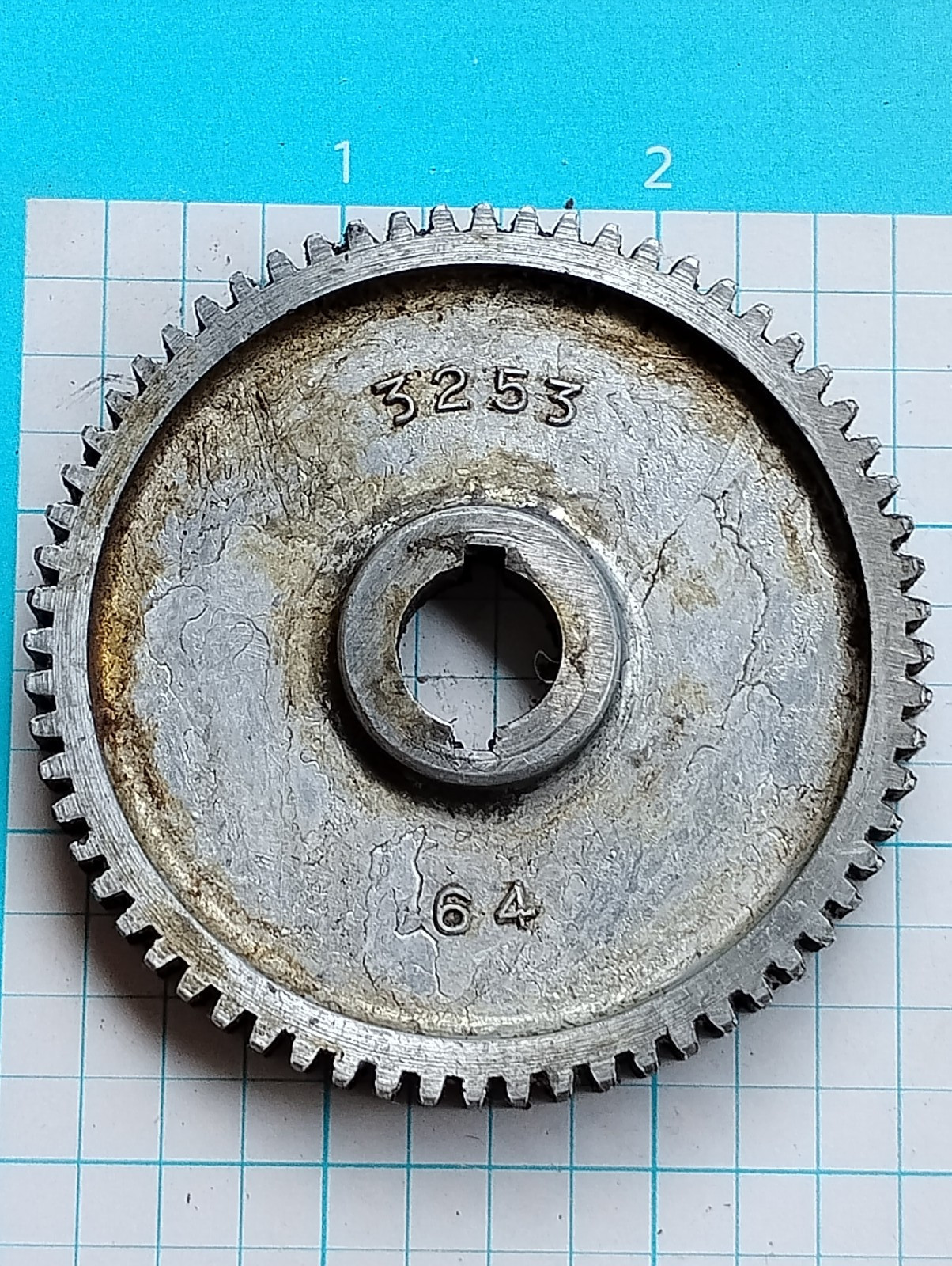 Craftsman 101 618 109 6″ Metal Lathe 3253 64 Tooth Gear