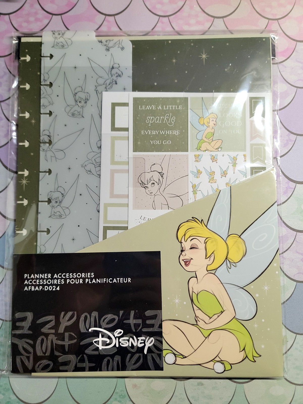 NEW The Happy Planner Disney Tinkerbell Planner Accessories (FREE SHIPPING)