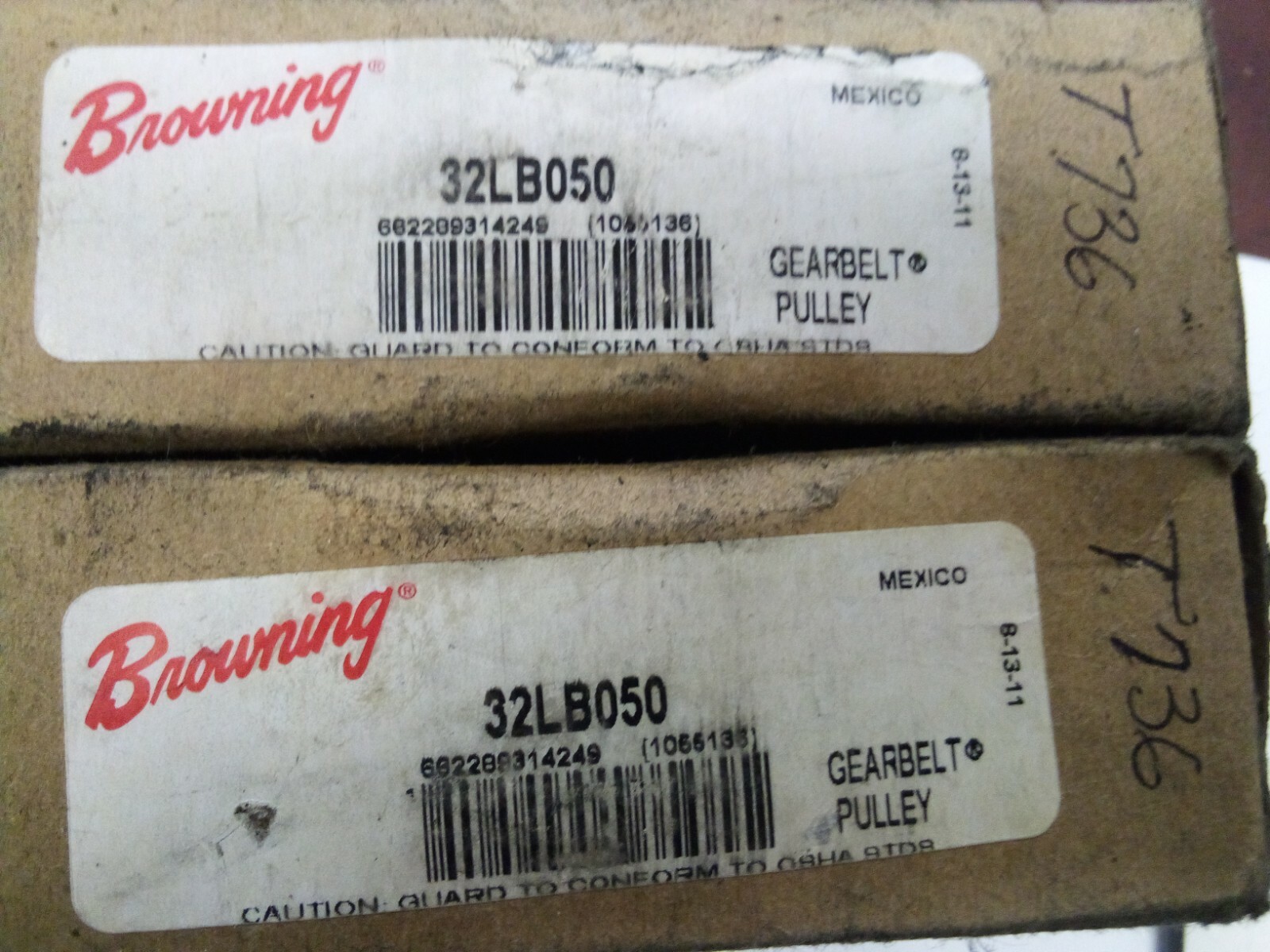 Browning 32LB050 Gear Timing Pulleys