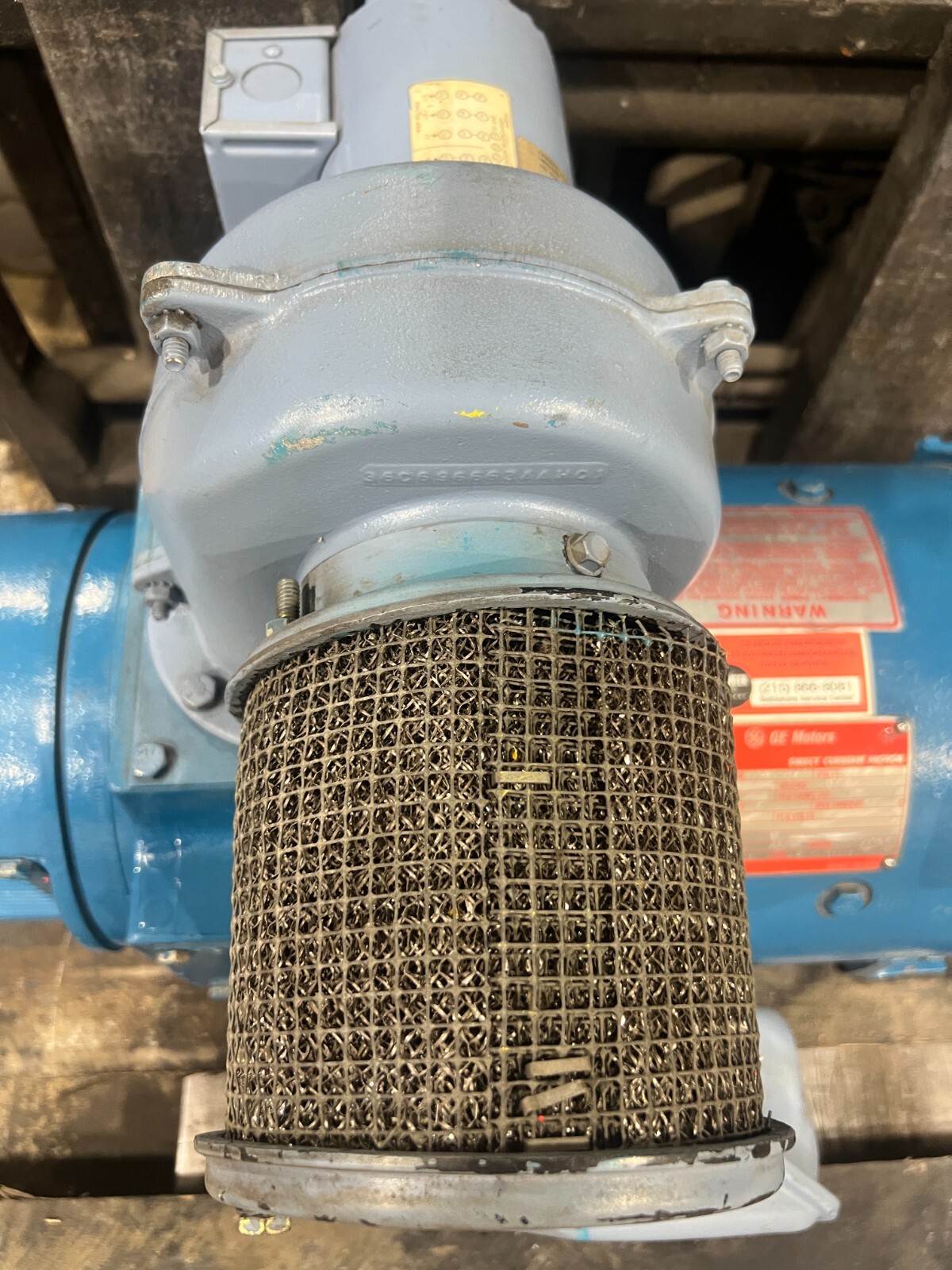 👀 GE GENERAL ELECTRIC KINAMATIC 10 HP DC MOTOR W/ COOLING BLOWER 1750/2300 RPM