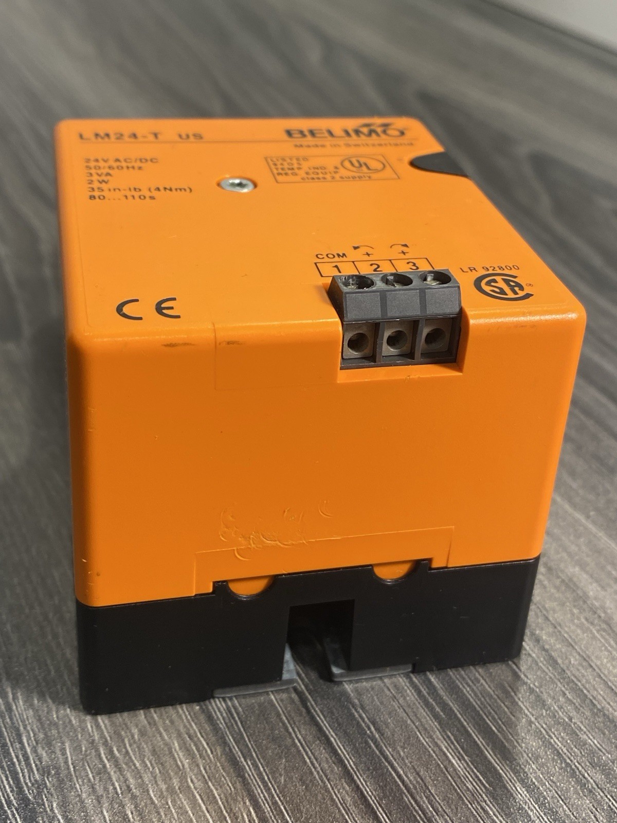 Belimo LM24-T/US Non-Spring Return Control Actuator 35in-lb 4Nm LM24-T US 2W