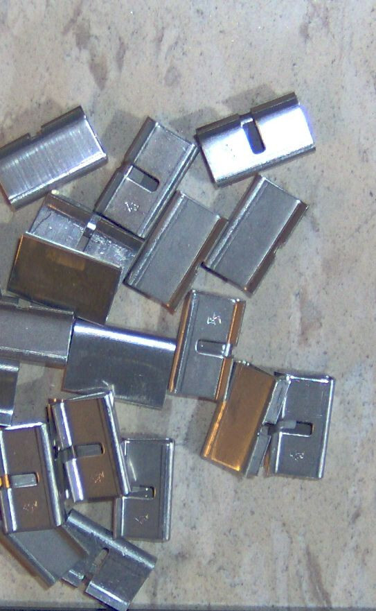 25 Bridge clips bridging 66M150 TELEPHONE BLOCK PBX RJ21X ETC/ 20 SIEMON SA1