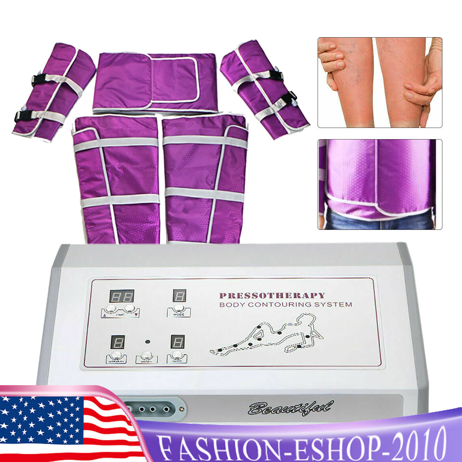 Pressotherapy Lymphatic Drainage Full Body Slim Massage Blanket Suit Machine