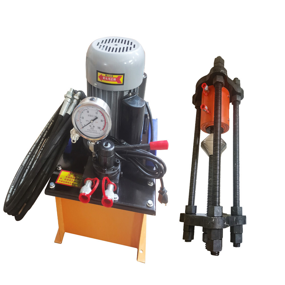 100T 110V Track Pin Press Handle Hydraulic Press for Track Chain Excavator