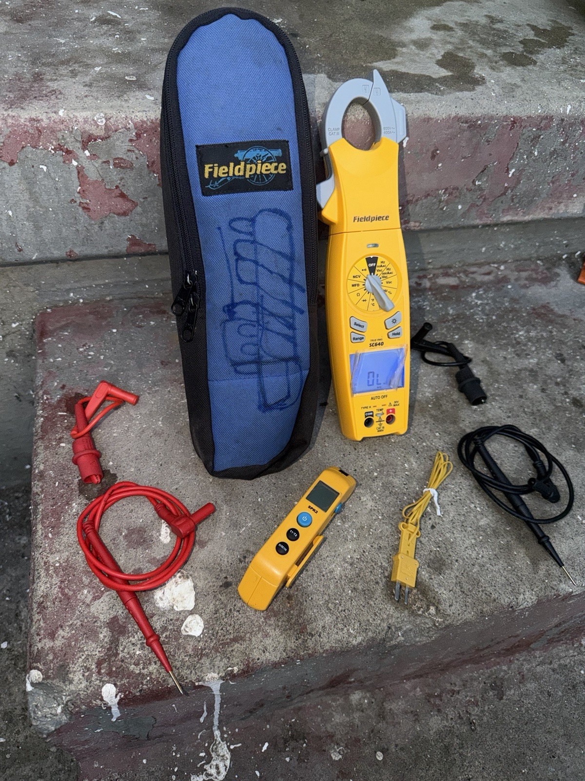 Fieldpiece Sc640 Digitalclampmeter, Trms, 400A, 600Vac+spk2