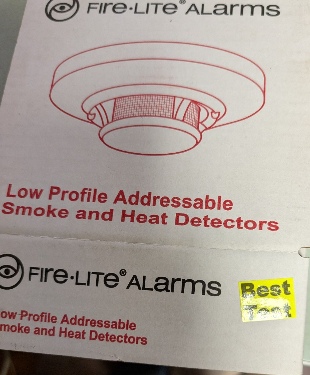 NOS Fire-Lite Low Profile Addressable Smoke and Heat Detector – H350