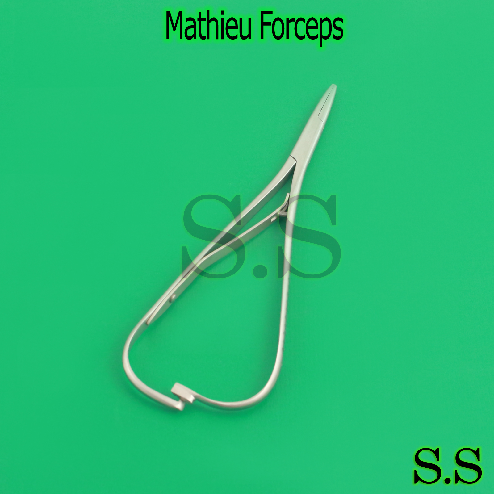Mathieu Elastic Pliers 14cm Tip – Orthodontic Instruments