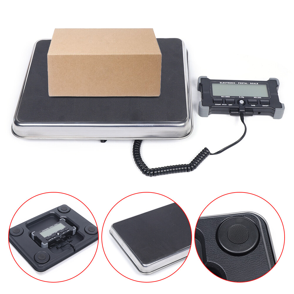 Weight Shipping Postage Scales Digital Postal Scale Mail Letter Package 440LBS