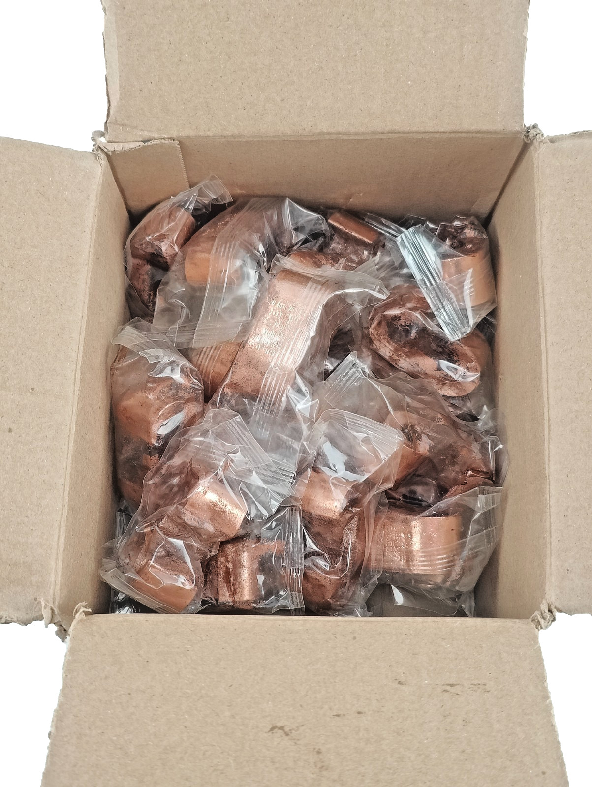 (BOX OF 25) Burndy YGHC29C29 Die 997 Copper Compression Brand New