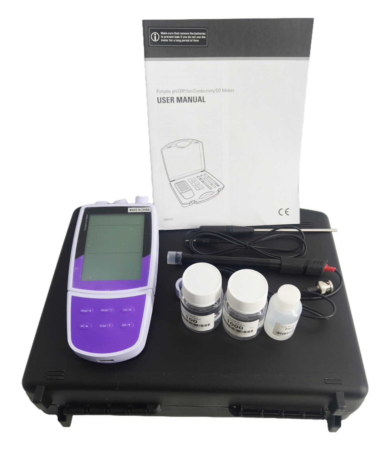 Handheld Bromine Ion Meter Br Ion Meter with Standard Solution Accuracy ±0.5% FS