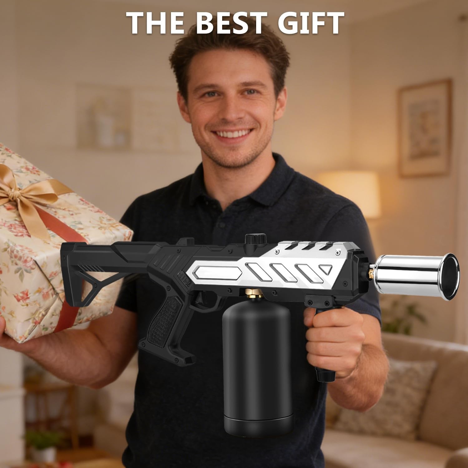 Powerful Propane Torch with Detachable Design, Adjustable Option 1