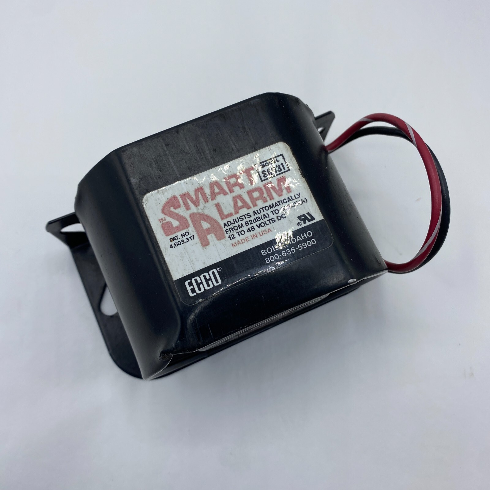ECCO 107dB 12-36VDC Surface Mount Alarm (630N)🔔