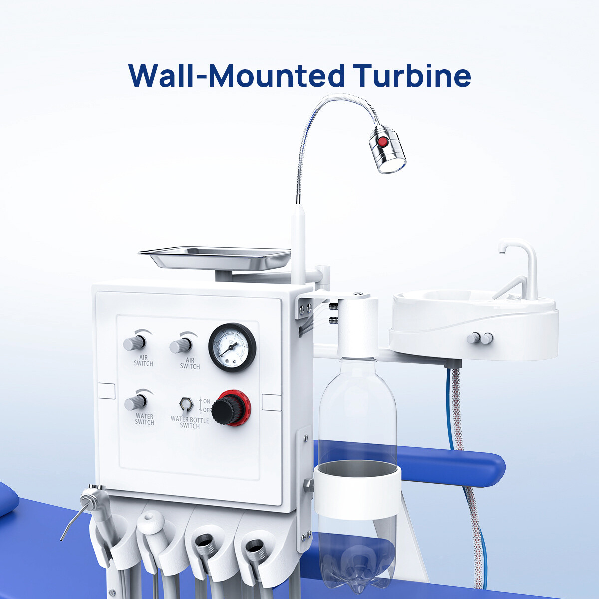 24L/40L Dental Silent Oil-Free Air Compressor Medical Pump/ Folding Chair