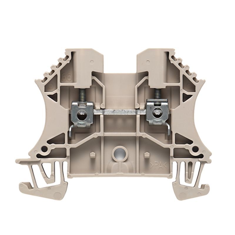 10pcs WEIDMULLER WDU 2.5 1020000000 Feed-through Terminal Block Dark Beige New ✦