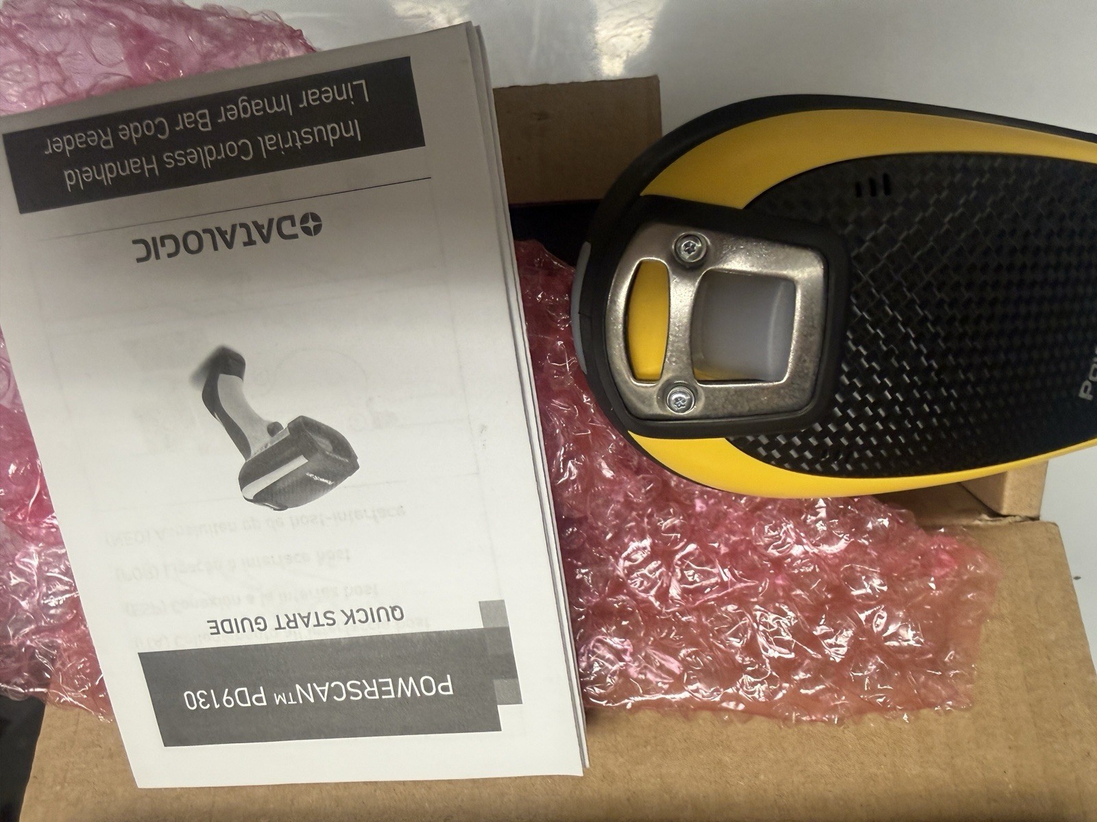 PD9130 Datalogic PowerScan PD9100 1D Barcode Scanner Handheld Corded B5