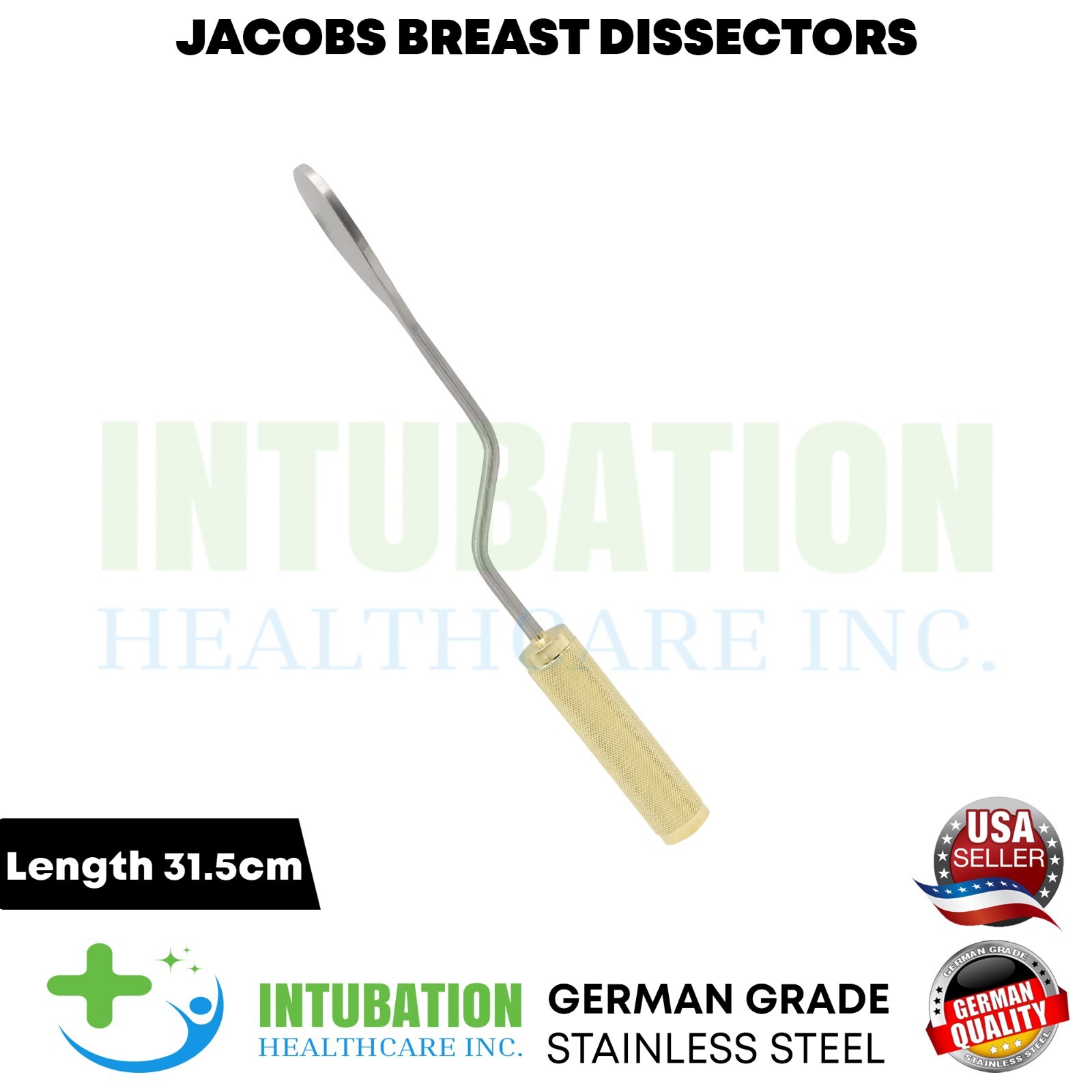 Jacobs Breast Dissectors Stainless Steel Plastic Surgery Instruments