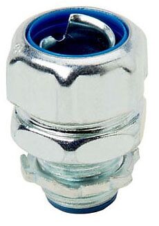 Thomas & Betts 5333, Liquidtight Metallic Conn, 3/4In Insul. Straight, 1 PC