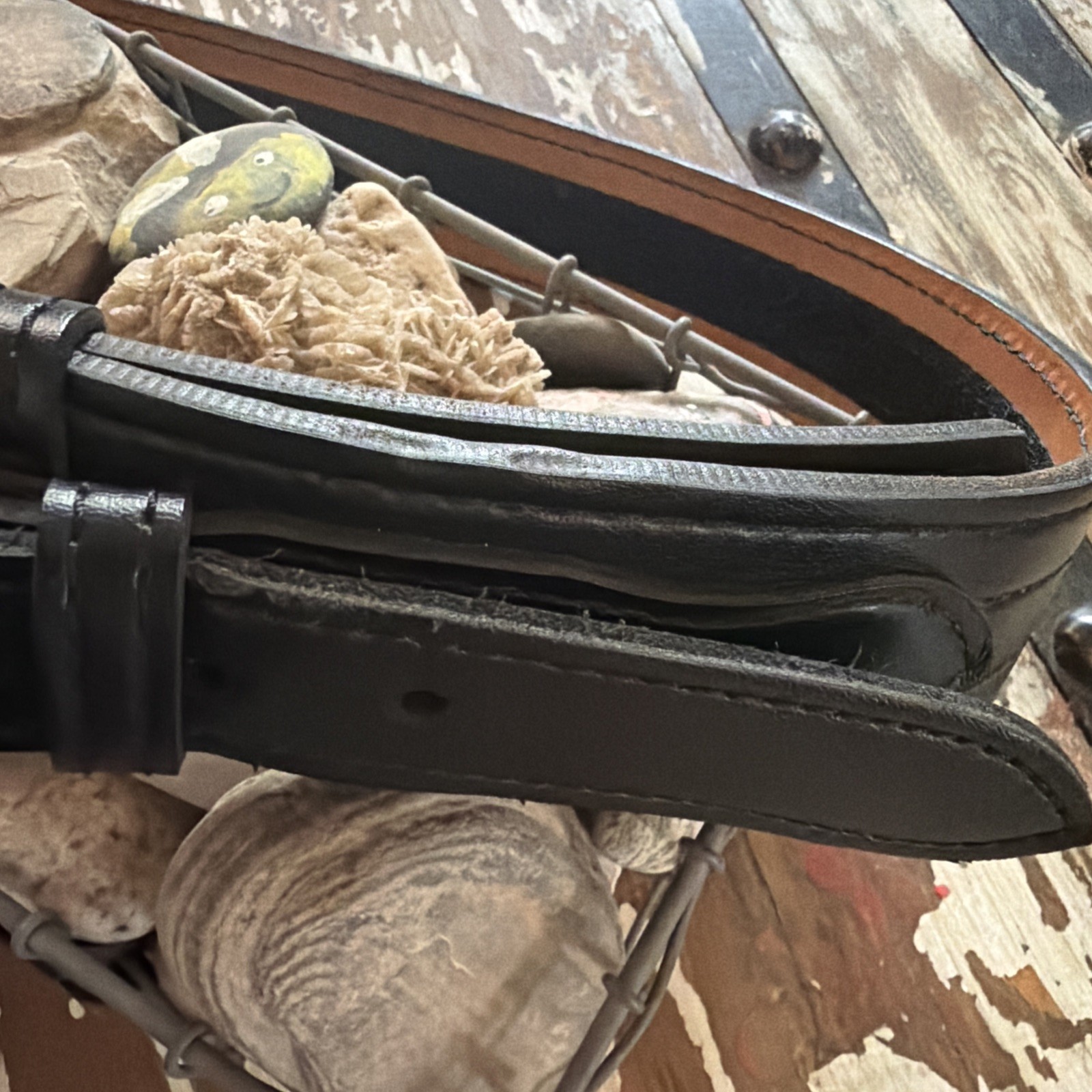 Safariland Model 146V Border Patrol Duty Belt Size 38/95 Black Asmbld Mex