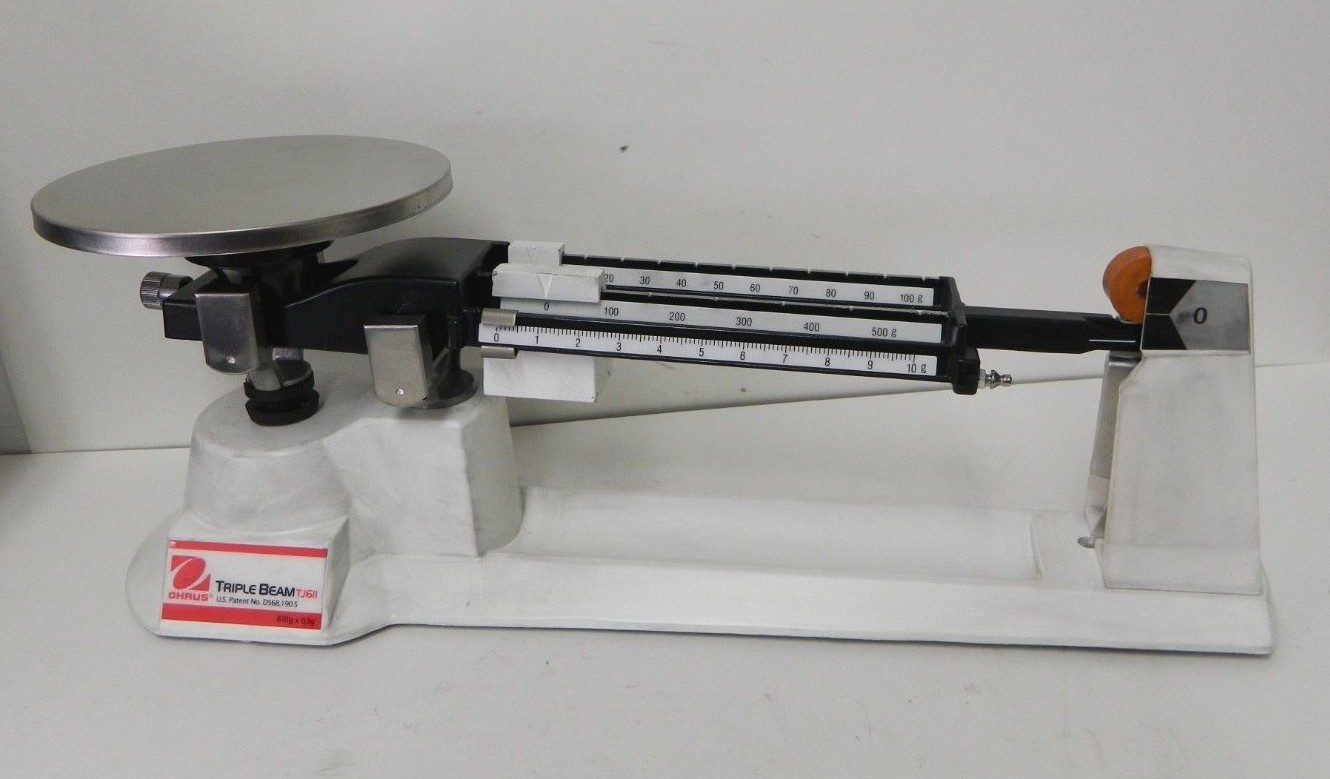 Ohaus Triple Beam Junior TJ611 Mechanical Balance 610g x 0.1g