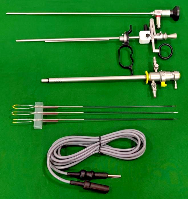 Hysteroscopy Resectoscope TURP Working Element Monopolar Passive 26FR with Scope