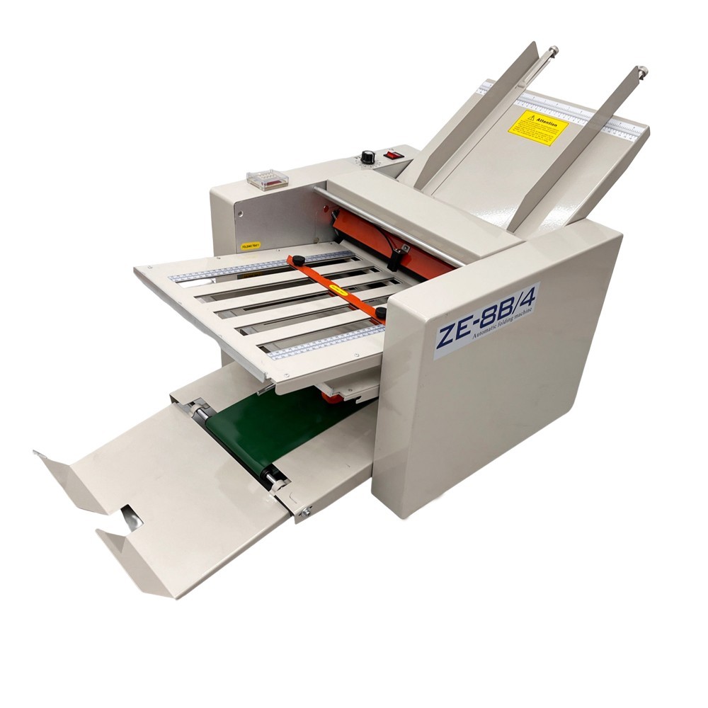 Automatic Paper Folding Machine ZE-8B/4 to Folding Document Letters or Manuals
