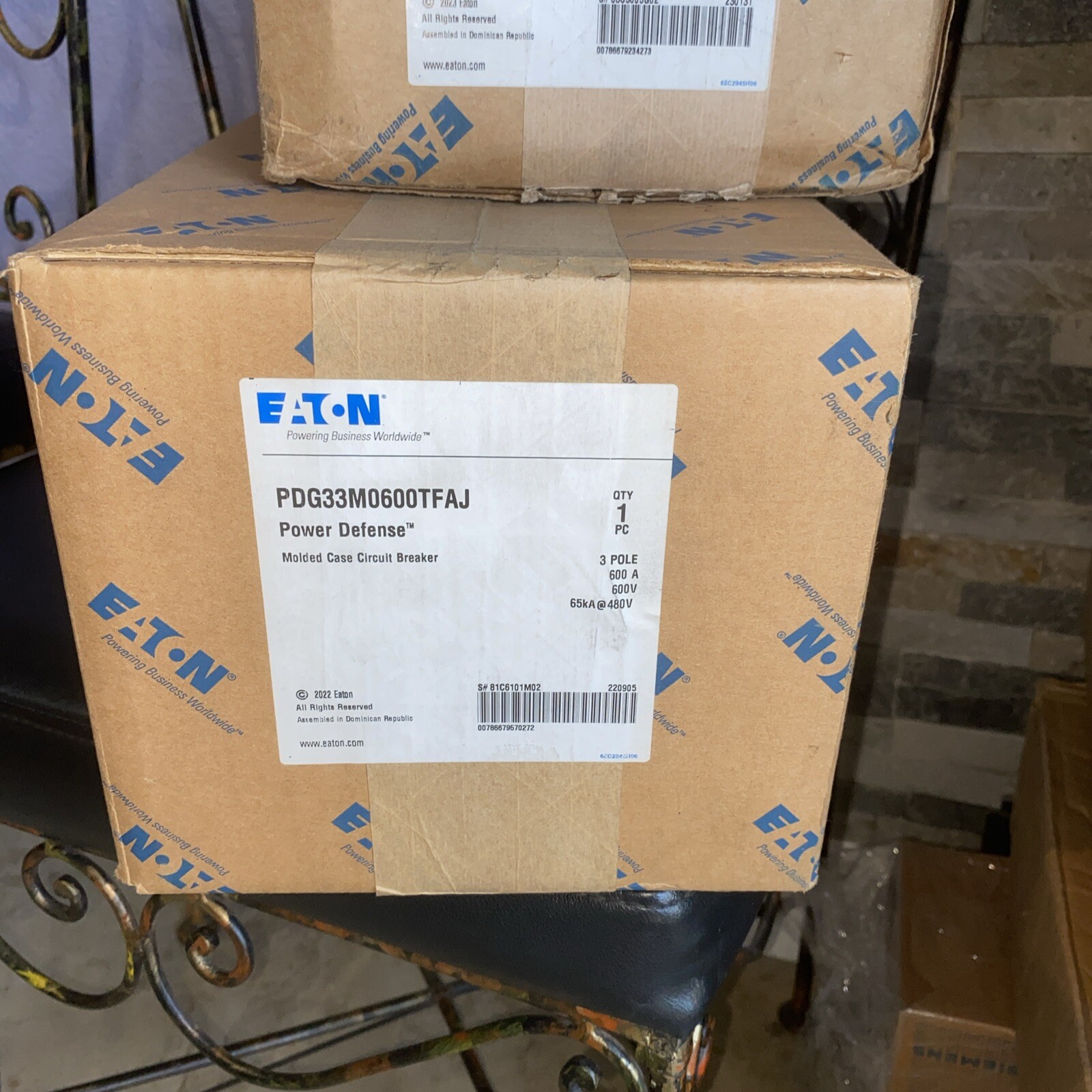 NEW PDG33M0600TFAJ EATON 3p 600v 600a 65k Cutler Hammer Circuit Breaker