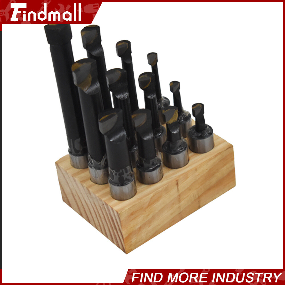 12 Pack 5/8″ Boring Bar Set Carbide Tipped Bars 5/8″ Shank Lathe Tool New