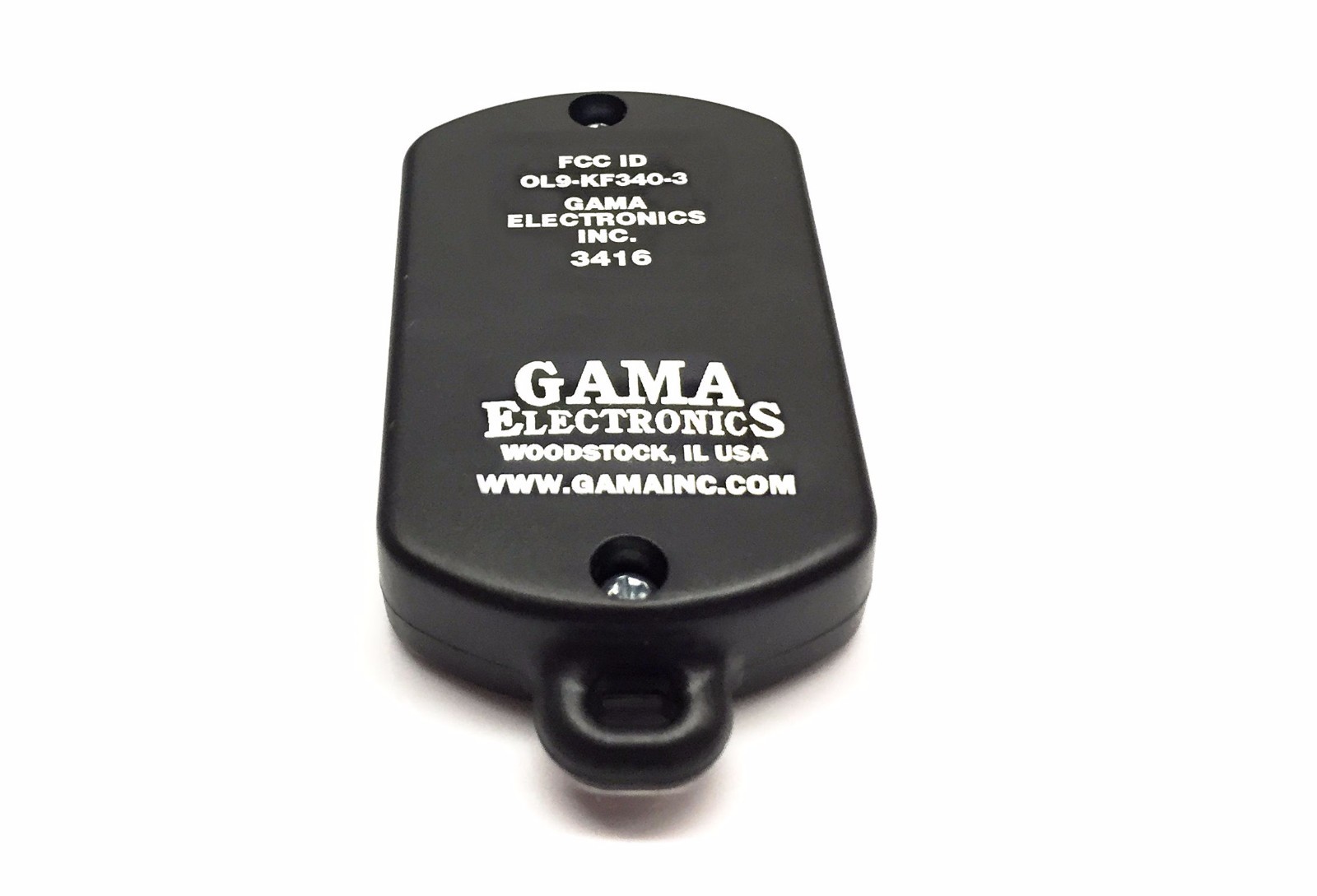 4 Button Keyfob R.F. Transmitter for GAMA Electronics Remote Control Systems