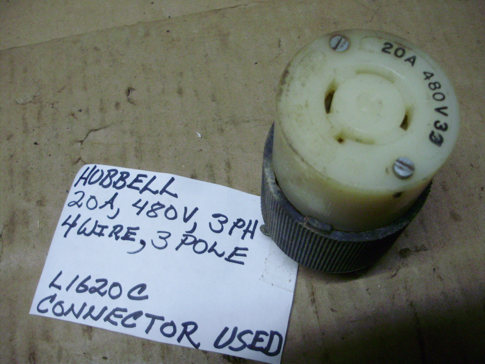 Cord Plugs & Connectors, Male & Female, Hubbell, Legrand, GE, Pass & Seymour