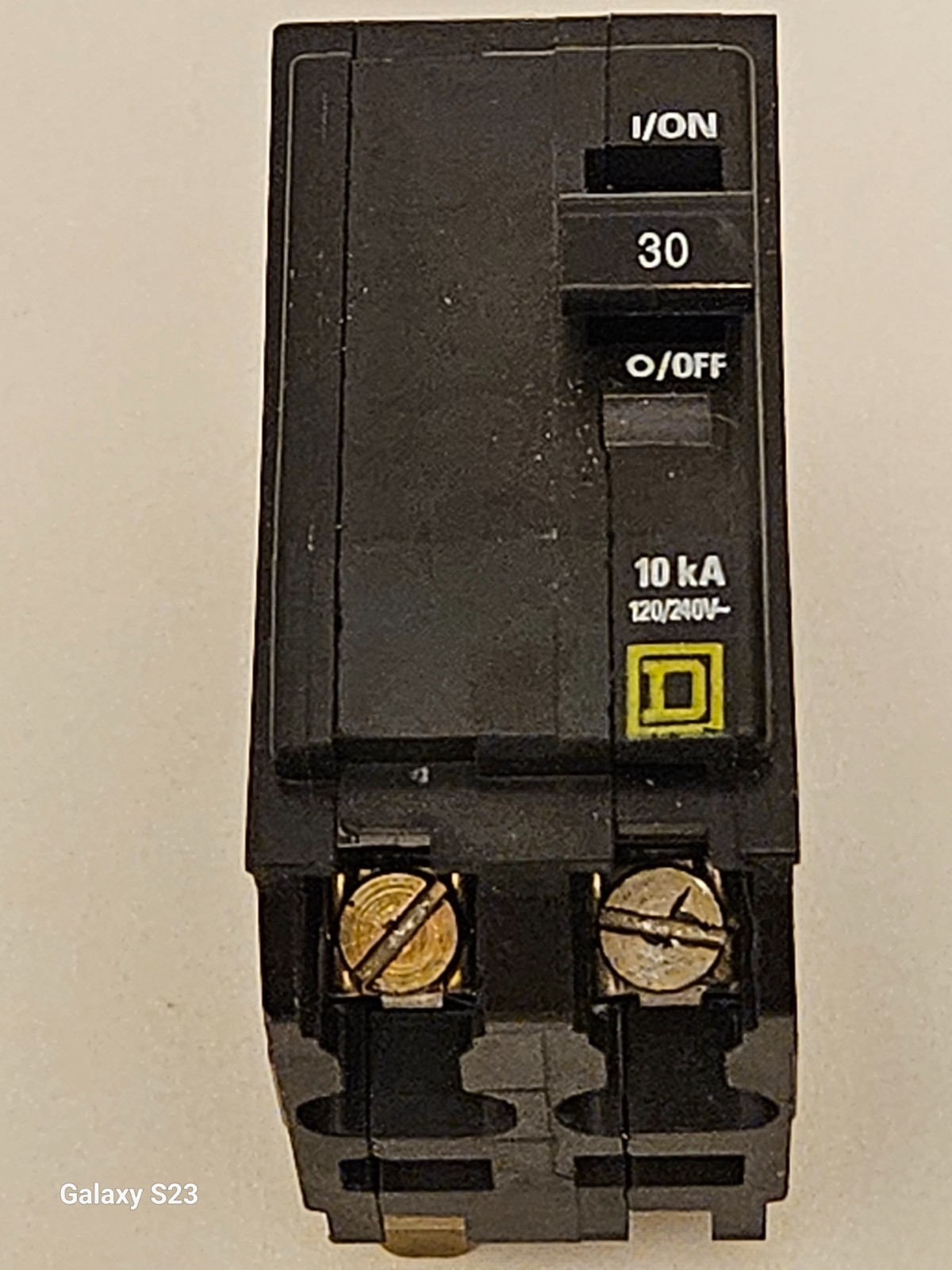 SQUARE D QO230 30AMP AC CIRCUIT BREAKER 120/240VAC 2 POLE ***FREE SHIPPING***