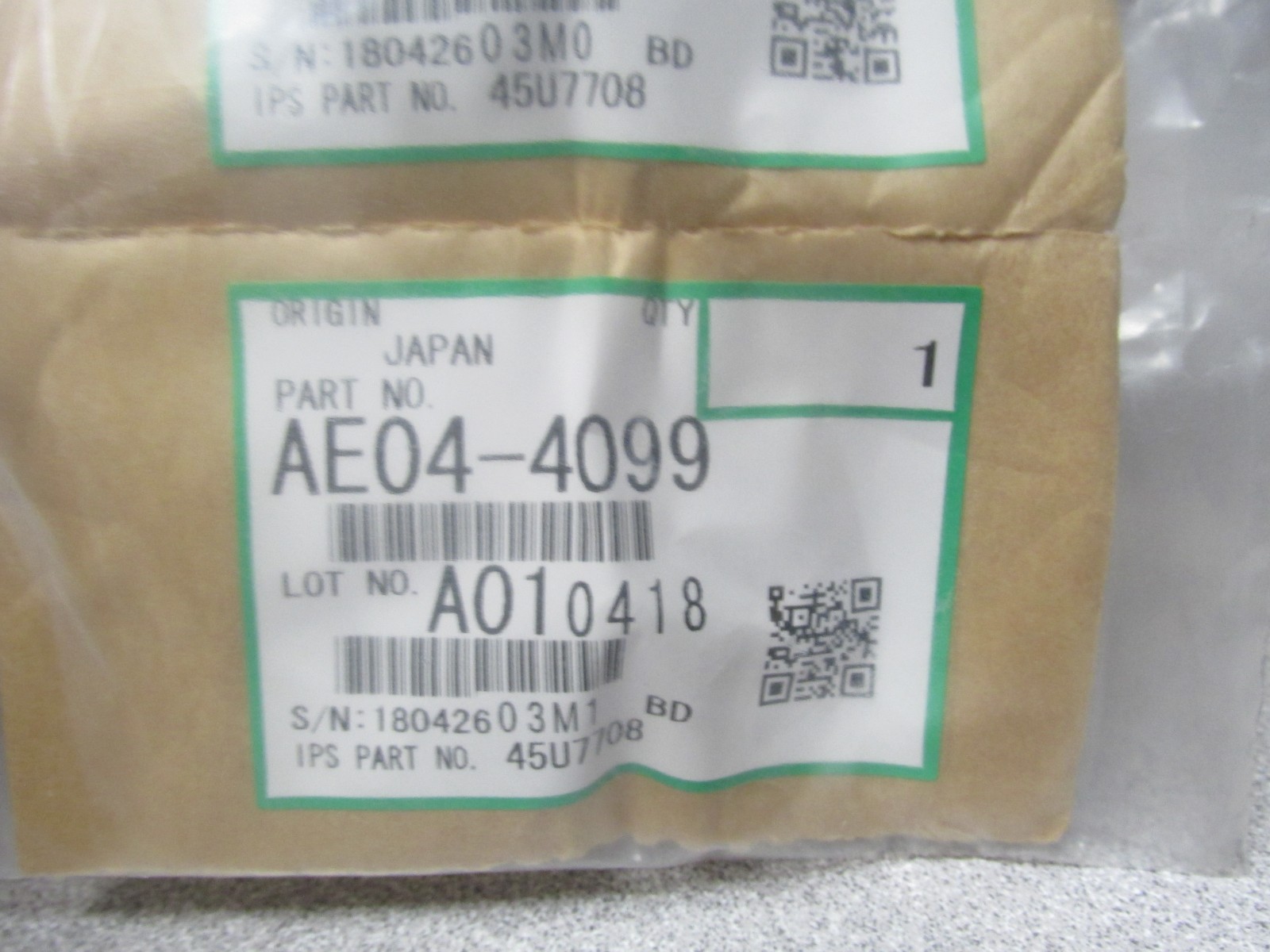4 Genuine Ricoh AE04-4099 Fuser Picker Finger AE044099