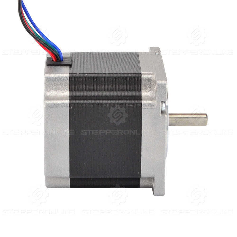STEPPERONLINE Nema 23 Stepper Motor 0.9deg 1.26Nm(178.4oz.in) 2.8A 56mm 4 Wires