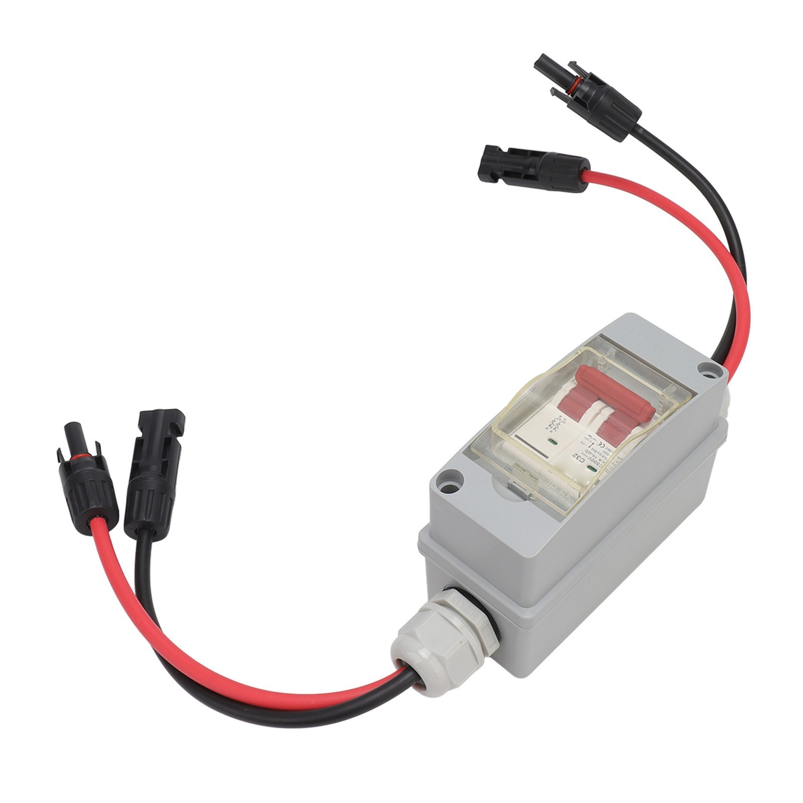 (with Cable And PV Connector)Solar Panel Disconnect Switch 500V 32A MCB DC