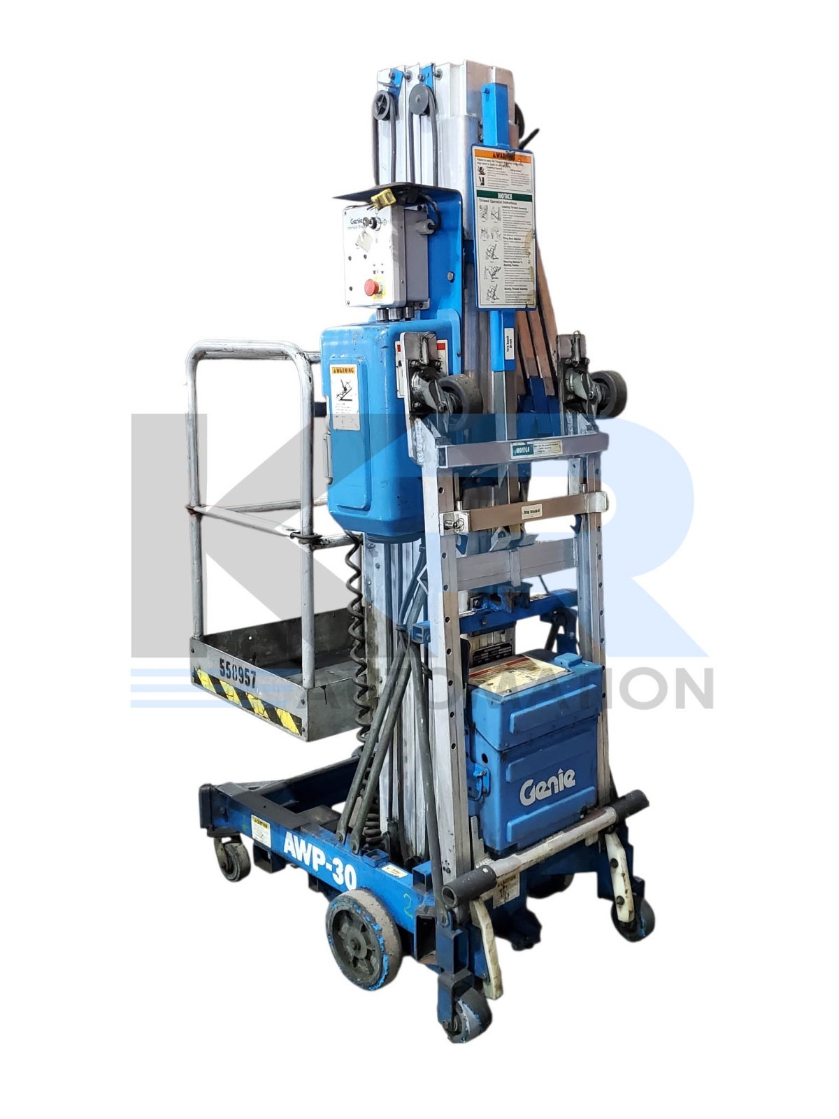 Genie Industries AWP-30 Aerial Work Platforms 30Ft Platform Ht 300Lb Wt Cap