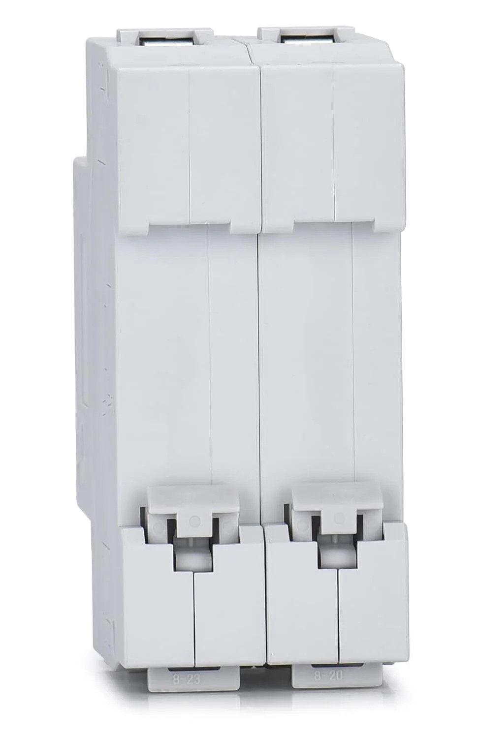 AC Miniature Circuit Breaker, 50 Amp 120V/240V 2 Pole | DIN Rail Mount, Thermal