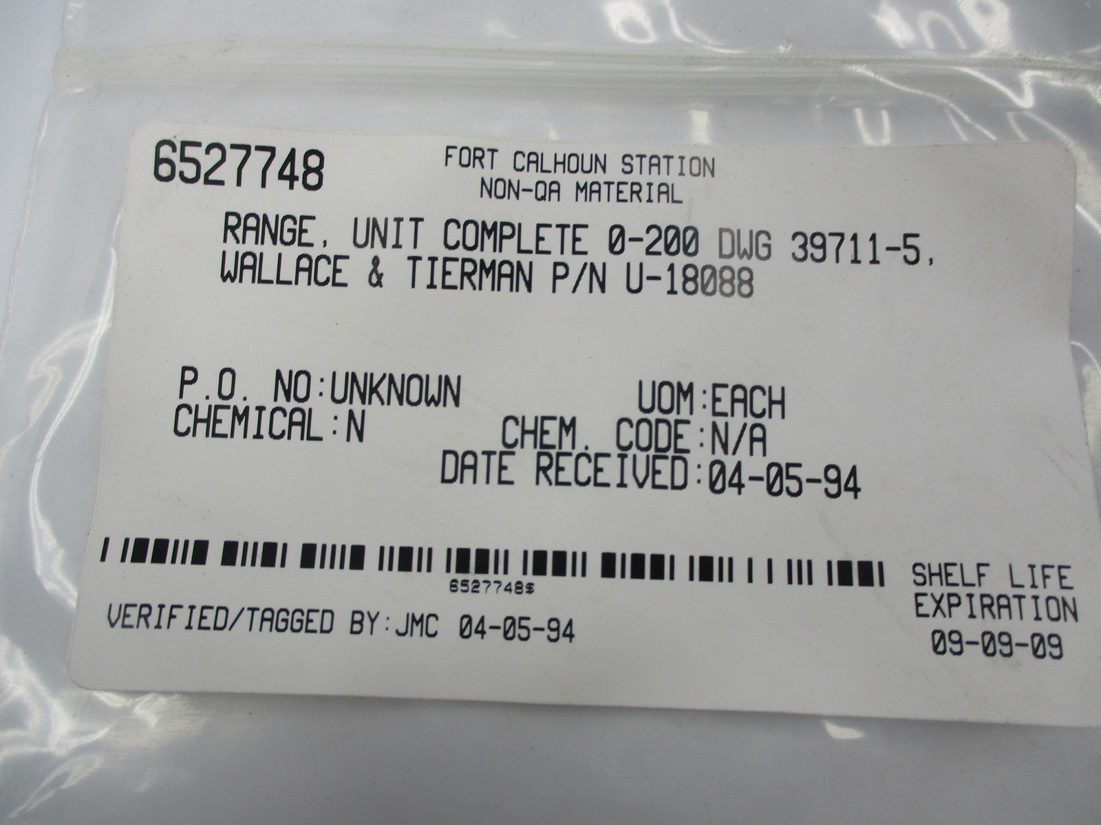 WALLACE & TIERNAN U-18088 KIT NSNP