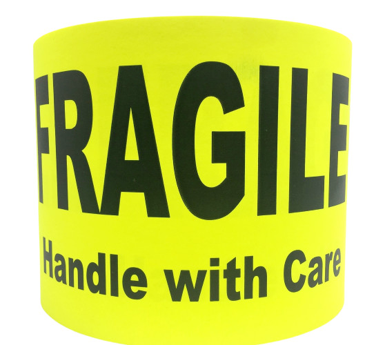 Shipping Labels- Fragile Handle With Care 250 Each, 1-12 Rolls