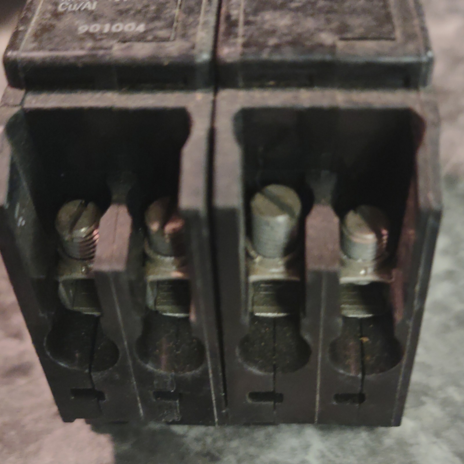 Challenger Tandem Circuit Breaker 30/40A 2-Pole Common Trip Black